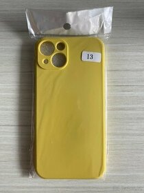 Elegantní kryt pro iPhone 13 - žlutá