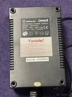 Auto adapter 230V/12V/5A - zamluveno