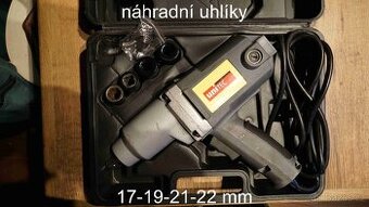 Rázový utahovák na kola, klíč 17-19-21-22 mm 1000,- Kč