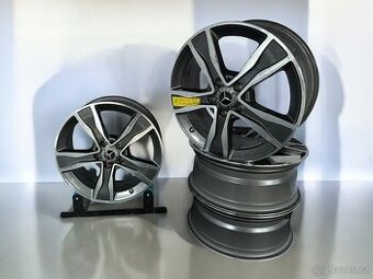 Zánovní originální alu kola Mercedes 5x112 r17
