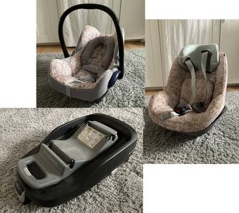Maxi-Cosi základna Isofix + vajíčko + autosedačka