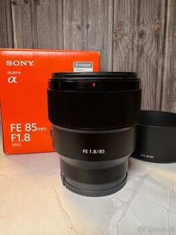 Sony FE 85mm f/1.8 objektiv