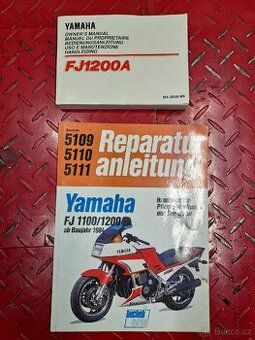Servisní a uživatelský manuál Yamaha FJ 1200