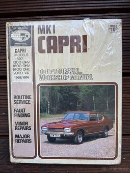 FORD CAPRI originální montážní manualy