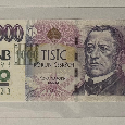 Výroční bankovka 1000 Kč – ČNB 30 let, série R62 001156
