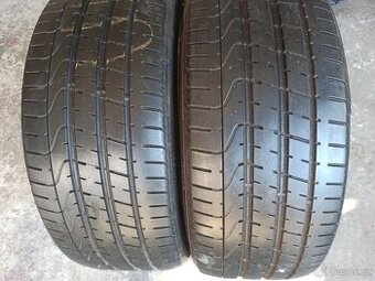 255/40/21 102Y PIRELLI 5,5 mm,dva kusy letních pneumatik