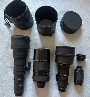 Nikon Nikkor 300/2,8 500/4 1000/11