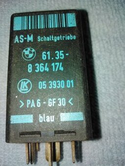 e34 nebo e36 čep, start. Relé, těsnění pod viko