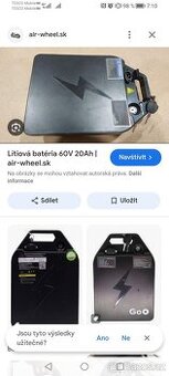 Prodám baterii na koloběžku - 1