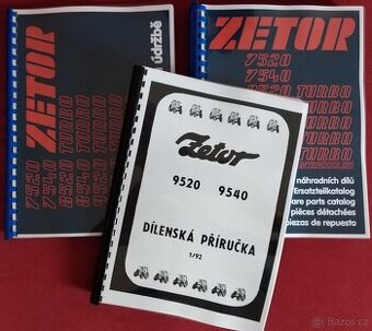 ZETOR 7520 - 10540 PŘÍRUČKY