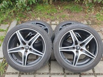 Alu kola 5x100 r17 7,5j et35 pneu 225/45/17