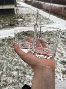 Sada sklenic na whisky Bella Rose
