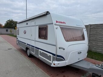 PRODÁNO Dethleffs Deduin 510 s MOVEREM A SÁČKOVOU MARKÝZOU