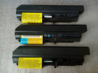 baterie (33+) pro notebooky Lenovo T400,R400,T61,R61 (2hod)