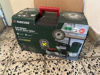 Aku pásová pila PMBA 20-Li B2 - Parkside