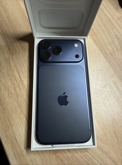 Nový iPhone 17 Pro Max 1TB – Temně modrá – 25 000 Kč - popis