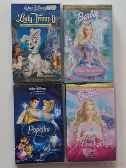 VHS videokazety 6 pohádky