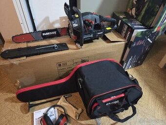 Benzínová řetězová pila s elektrickým startem performance