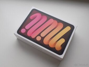 Apple iPad mini 6 (2021) 8,3" 64GB Wi-Fi Růžový - NEPOUŽITÝ