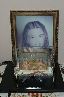 Vintaga skleněné hodiny