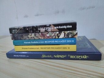 Receptář pro každý den 4x a Sborník nápadů z Receptáře