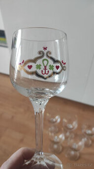 Retro skleničky - sada