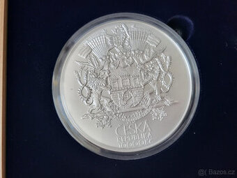 10.000 Kč - Založení Velké Prahy - leštěná varianta