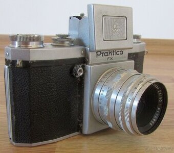 Praktica FX fotoaparát + prodej sbírky fotoaparátů