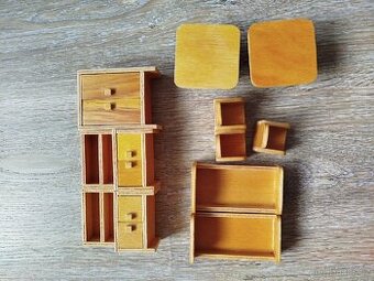 Hračky dětských pokojíčků.