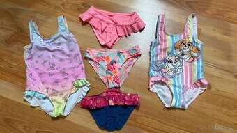 Dívčí plavky 104 a 116