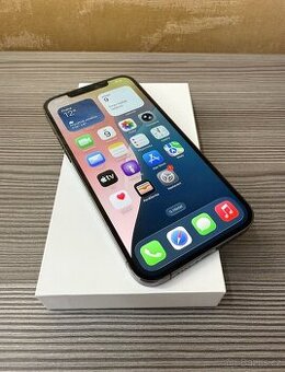 Apple iPhone 12 Pro Max 256GB šedý, TOP stav, baterie 100%