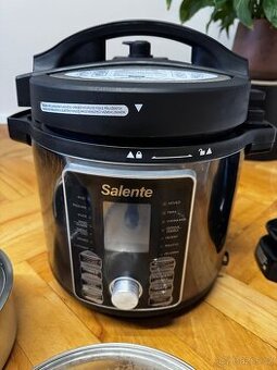 Multifunkční tlakový elektrický hrnec s horkovzdušnou troubo