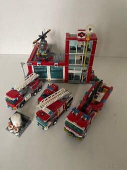 LEGO Hasičská stanice + další hasičské sety