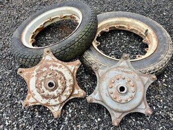 Zadní kola ČZ 505 RIKŠA - VELOREX