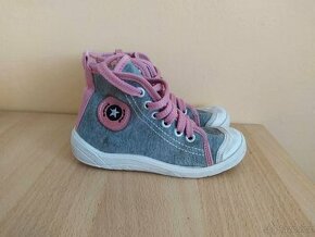 Dívčí plátěné tenisky vel. 28