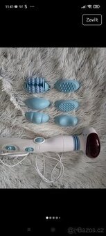 Masážní přistroj s infra světlem