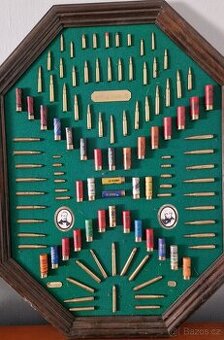 Sellier & Bellot cartridge board – velký sběratelský panel
