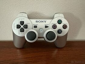 Ovladač Sony SIXAXIS-DUALSHOCK pro PS3 stříbrný - 1