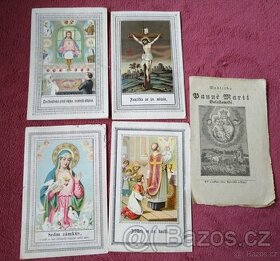 Svaté obrázky - kartičky s obrázky svatých