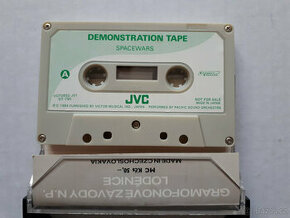 Audio kazeta JVC, originální záznam