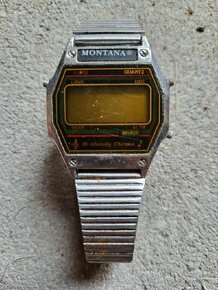 Staré digitální hodinky Montana - 1