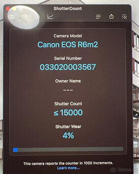 Canon EOS R6 Mark II, perfektní stav, komplet, v záruce