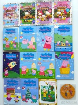 DVD, cd pohadky