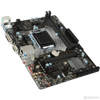 MSI H110M PRO-VD PLUS, Intel Celeron G3930, 4GB DDR4, chladi