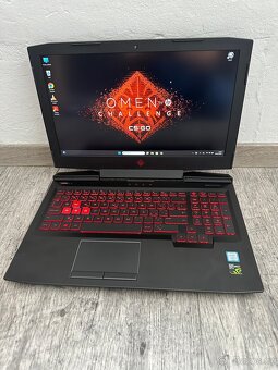 HERNÍ NOTEBOOK HP OMEN – i5, GTX, SSD+HDD.