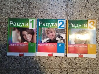 Učebnice ruštiny Raduga 1, 2, 3