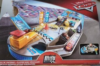 Cars mini racers rolling raceway