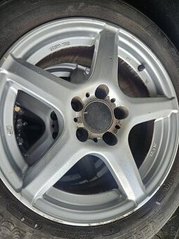 aku kola r16 OZ typ sf82 5x112 + letní 205/55/r16