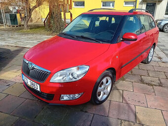 Škoda Fabia II 1.6 TDI ( CAYA ) 55kW r.2012 červená