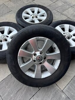 Originální alu kola Vw Tiguan 5x112 16 215/65R16 Continental
